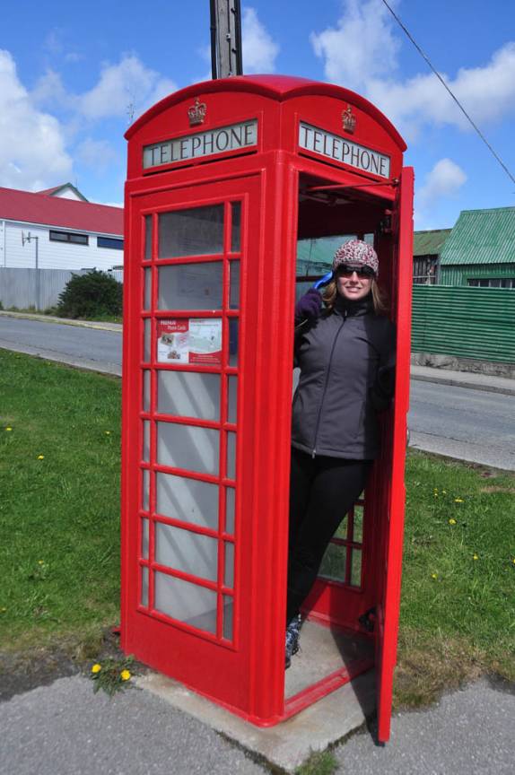 A prova de que Port Stanley, a capital de Falkland, ainda é inglesa